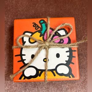 Sanrio Hello Kitty Halloween Ceramic Coasters- 4pk
